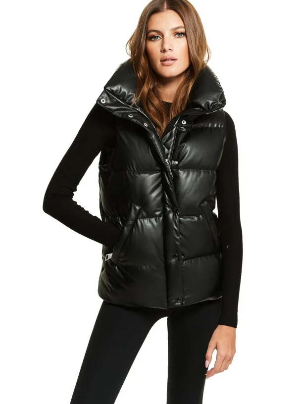 Vegan Leather Tracey Vest