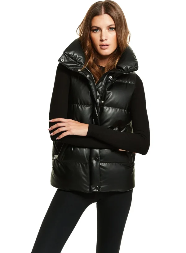 Vegan Leather Tracey Vest